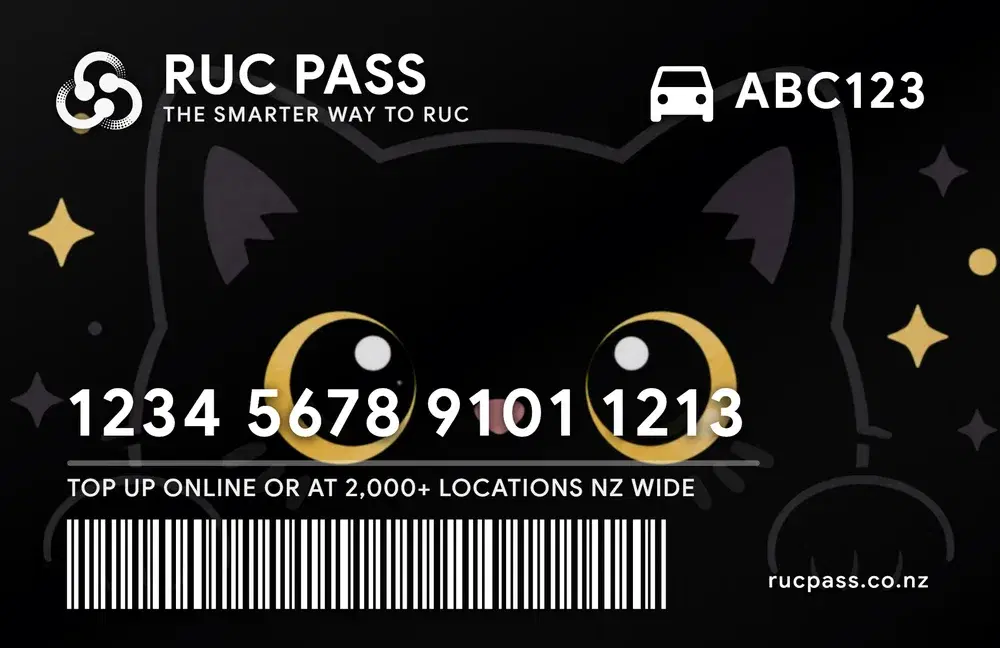 Cat custom RUC Pass design