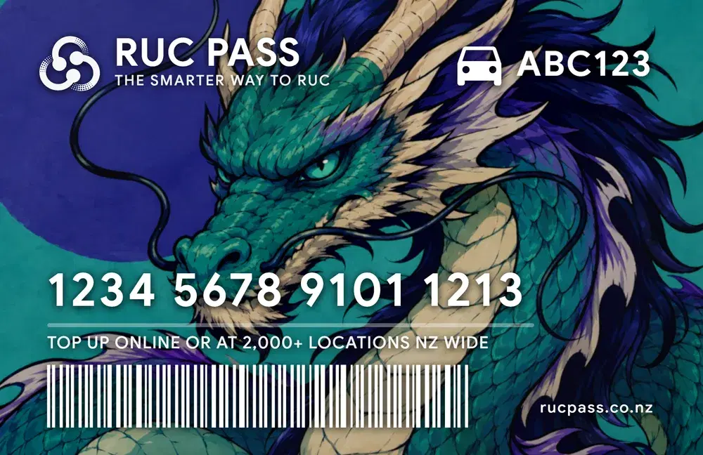Dragon custom RUC Pass design